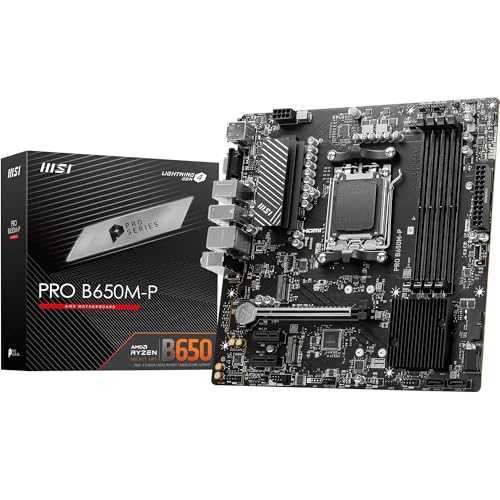 Дънна платка MSI PRO B650M-P V1 AM5 DDR5 Micro-ATX