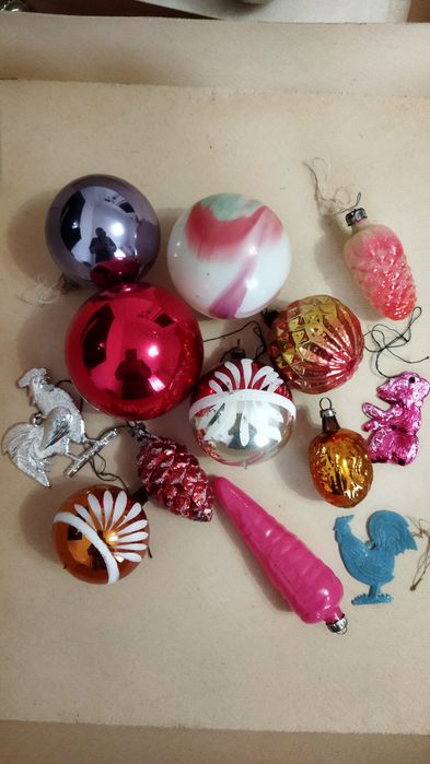 Ёлочные игрушки - 4 лота