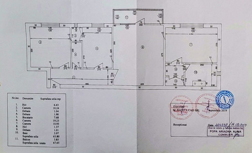Proprietar vând apartament în Craiova, cartier 1 Mai
