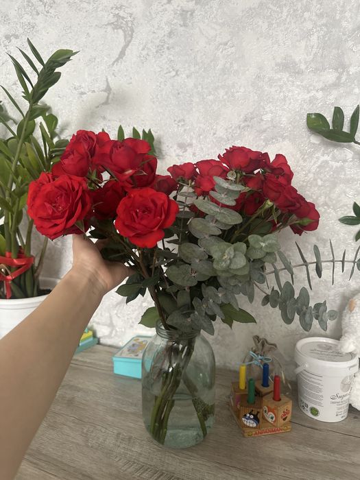 букет цветы розы