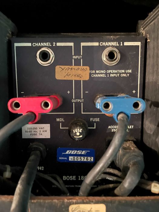 Bose 1800 Amplifier- Statie de putere!!