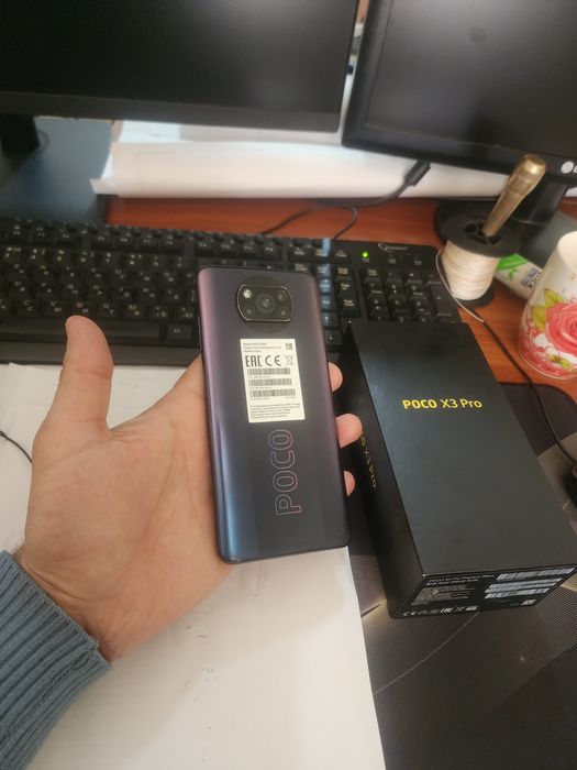 Poco X3pro 8+3/256gb(2023) iwlawi zur usta kurmagan aybi yuq tozza tel