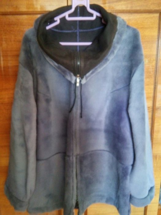 дубленка из меха нерпы натур