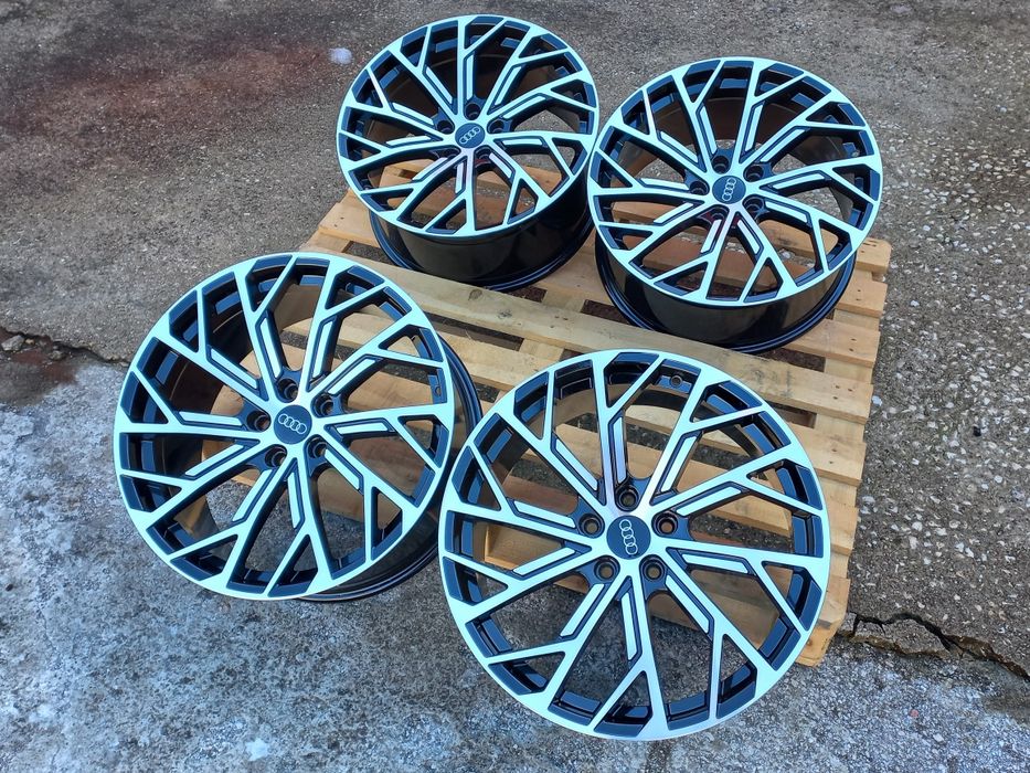 19 Audi 8.5j et35 A3 A4 A5 A6 A7 A8 TT Q3 Q5 Black polish