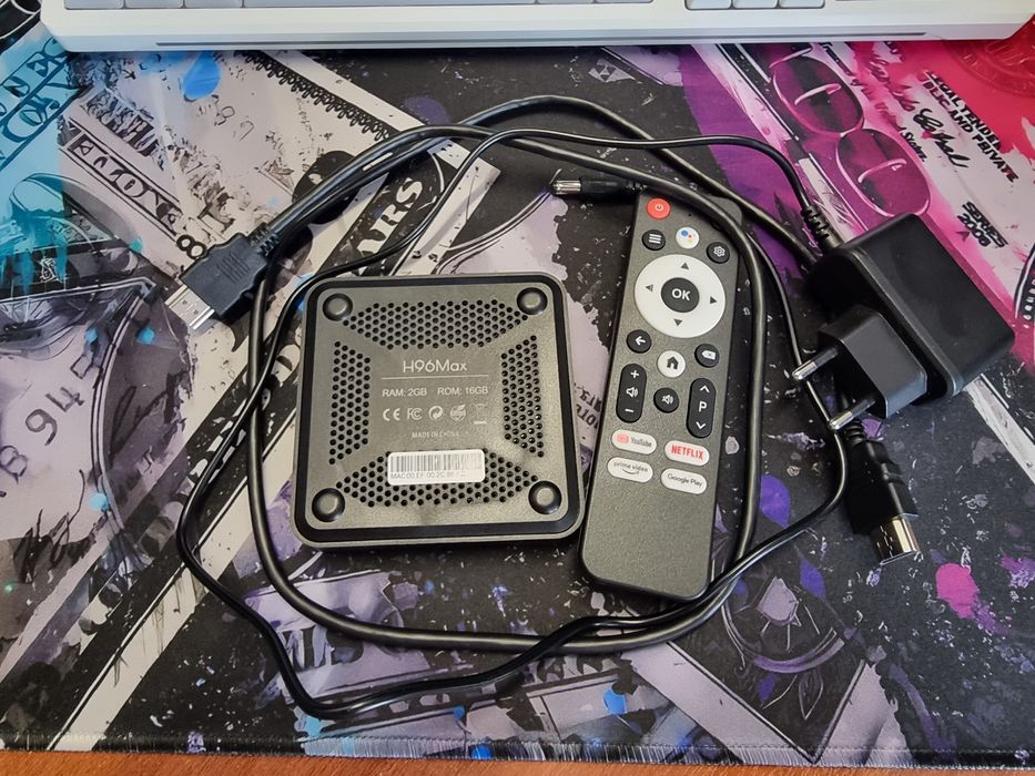 Tv box H96max Андроид приставка