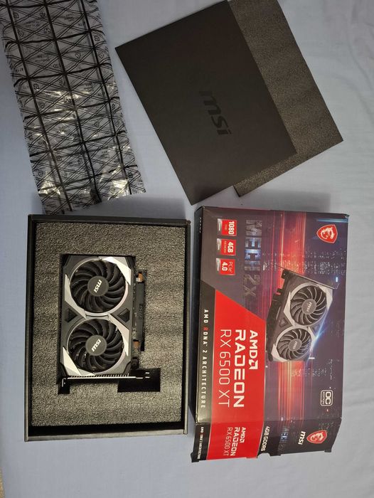 Видео Карта AMD Radeon RX 6500 XT