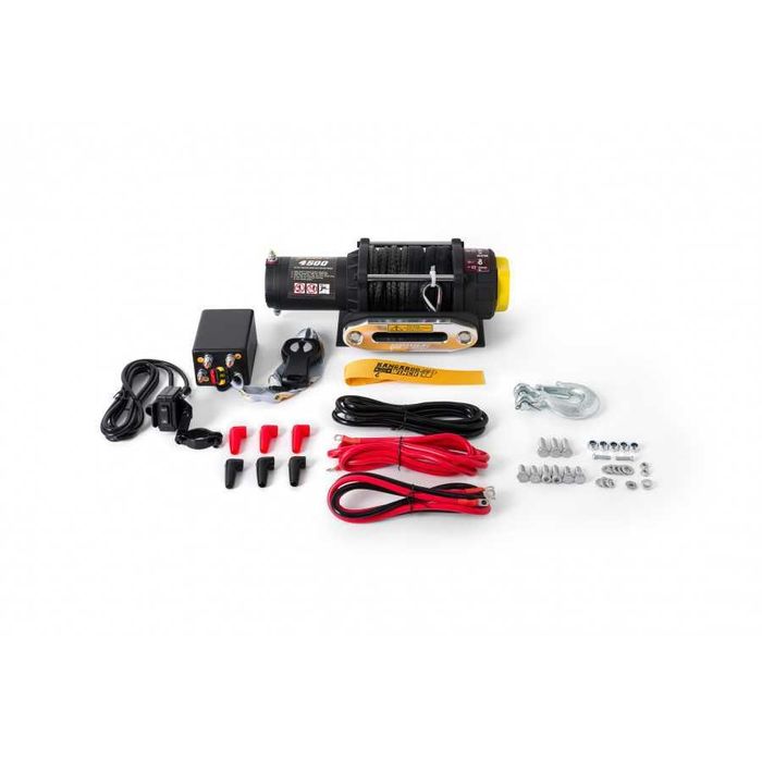 Troliu KANGOROOWINCH K4500(trage 2040 kg) cablu otel sau sintetic
