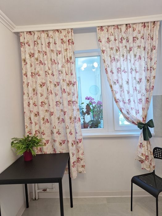 Draperie/Perdea bucătărie, stil Provence, doar pentru București