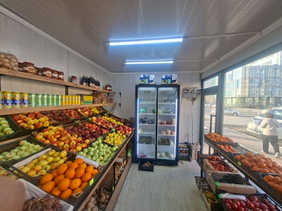 Овощной ларек  хорошим ремонтом