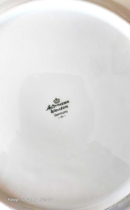 Vand platou farfurie vintage Seltman Weiden Germania