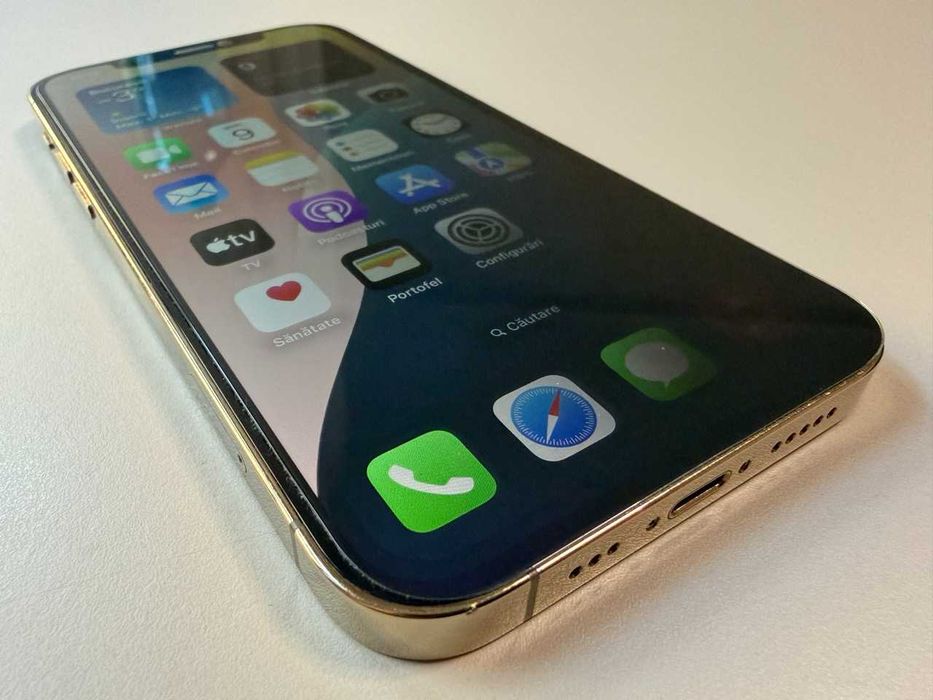  Apple / iPhone 12 Pro 128 Gb / Gold / 86% Acumulator