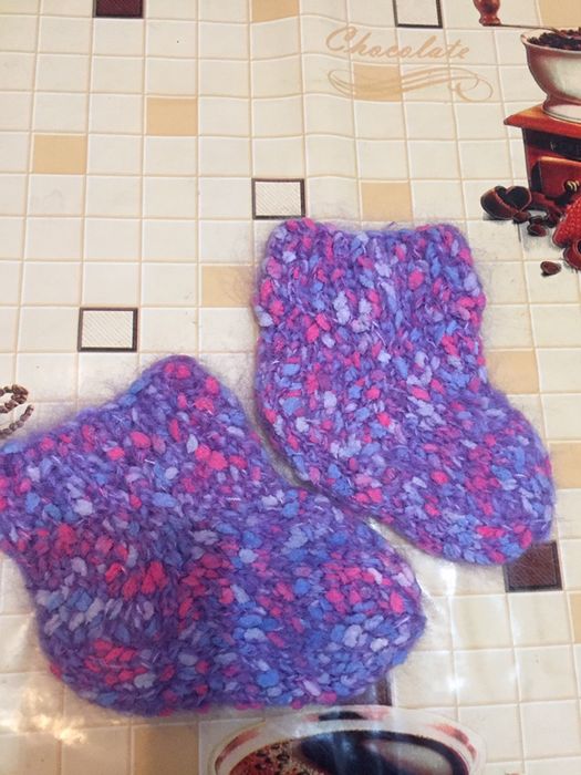 Варежки шапочки детские