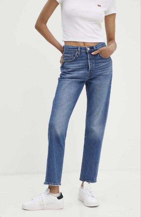 Levis 501 Crop / Levi’s 501 Curve Jeans ОРИГИНАЛНИ дамски дънки - 28-30