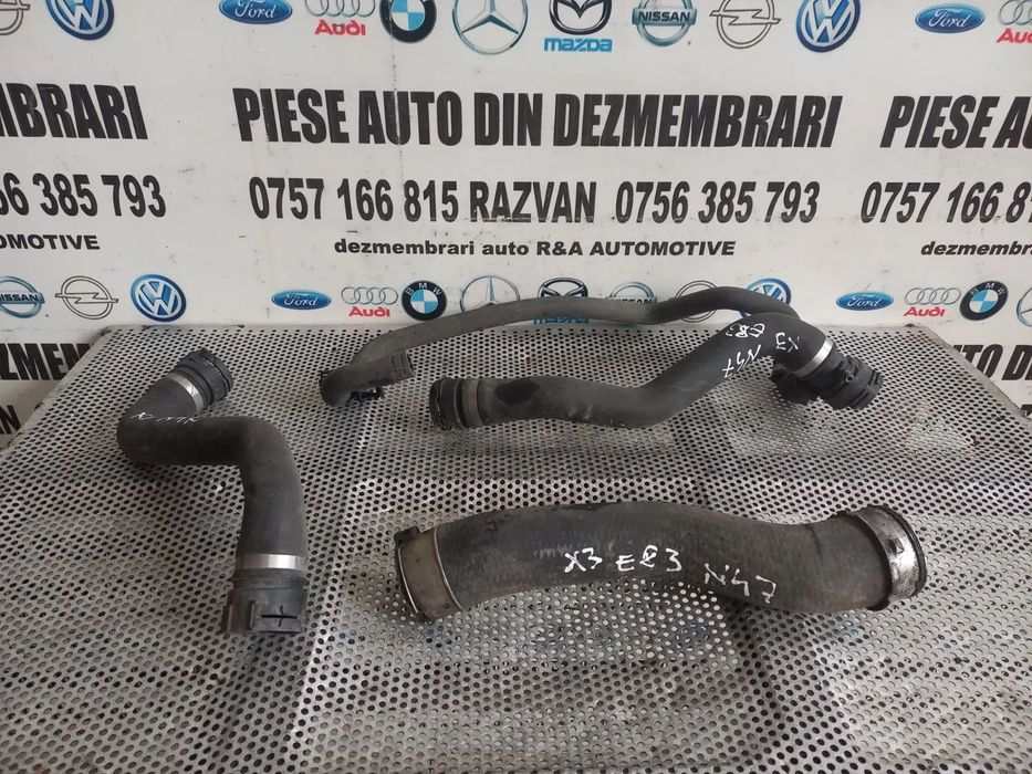 Furtun Conducta Apa Antigel Intercooler Turbo Turbina Bmw X3 E83 2.0 Diesel N47 177 Cai - Dezmembra