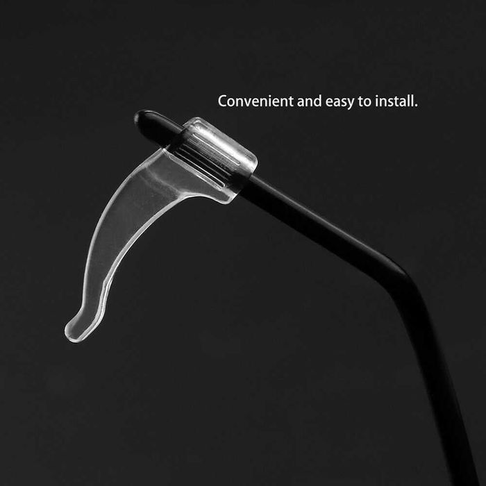 Suport Terminale Carlige Antialunecare Silicon Ochelari Vedere Soare