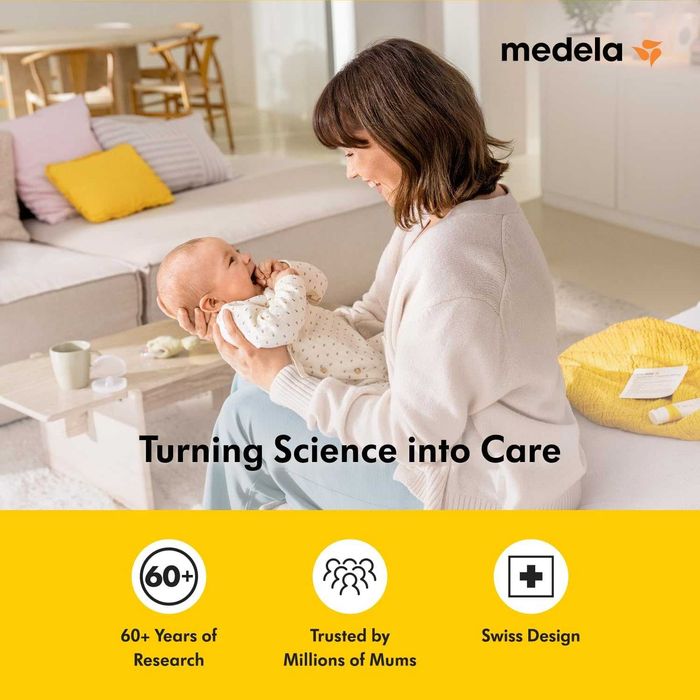 MEDELA Ultra-Breathable – Ултратънки абсорбиращи подплънки за кърма, 120 бр., дискретен дизайн
