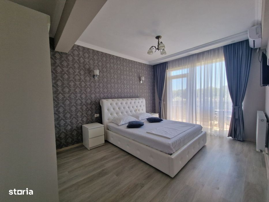 Mamaia Nord-3 camere mobilat-utilat la 350m de plaja, parcare