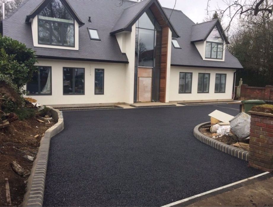 Асфальтирование Укладка Асфальта