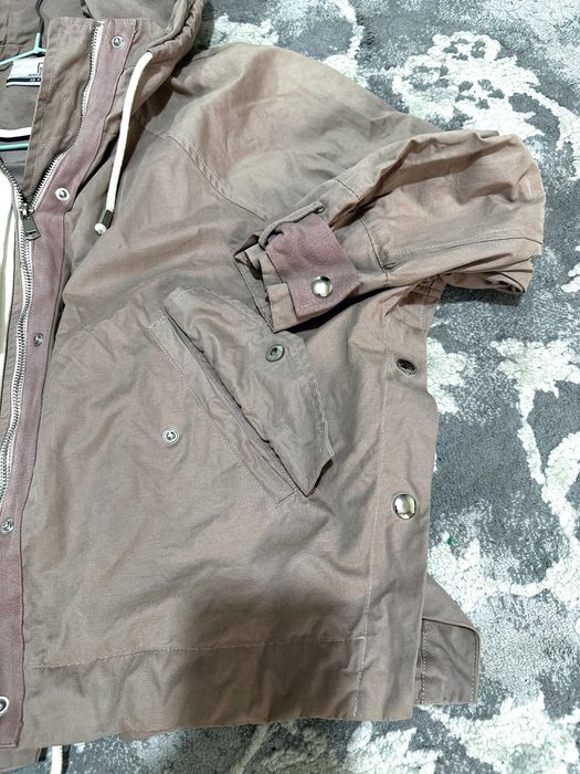 Парка укороченная оверсайз