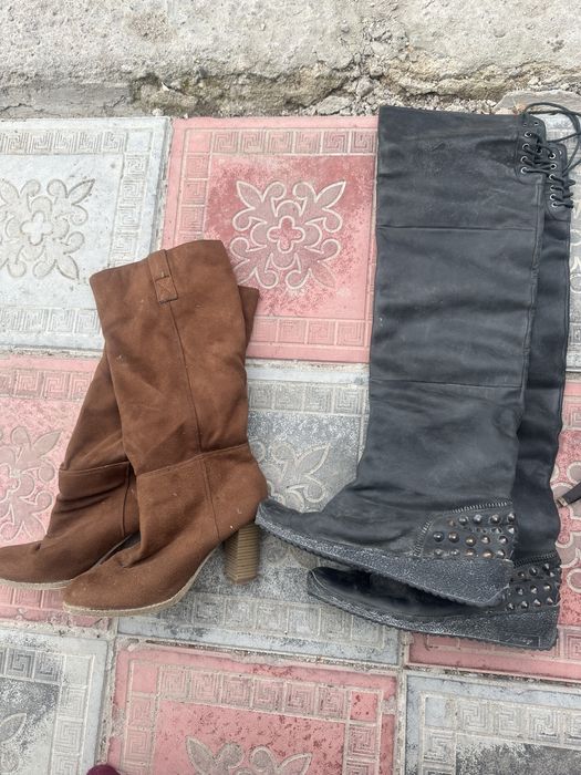 Разная обувь туфли, сапоги