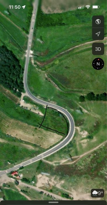 Teren intravilan 3500 mp