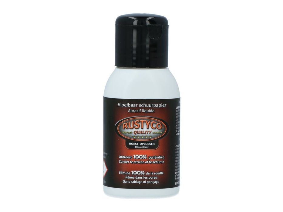 Solutie indepartat rugina solvent rugina tip gel 50ml, aplicare cu pensula, pentru otel, inox si aluminiu