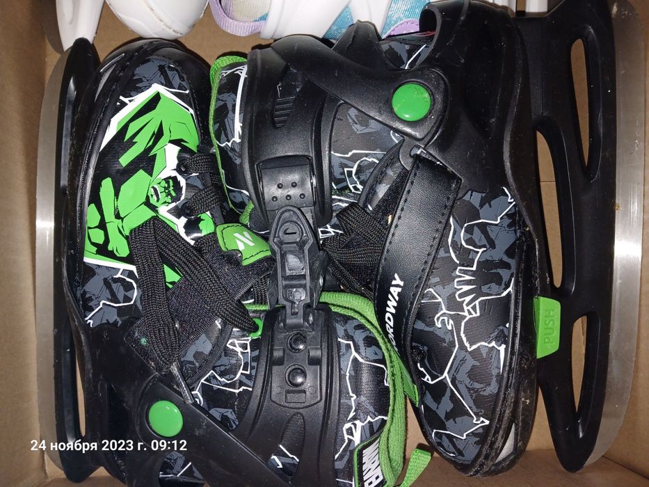 Коньки 31-36 ледовые Nordway на мальчика девочку р 31,32,33,34,35,36