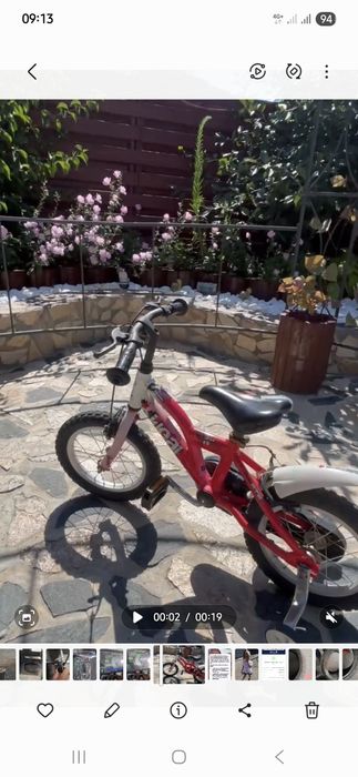 Vând bicicleta copii 2-6 ani