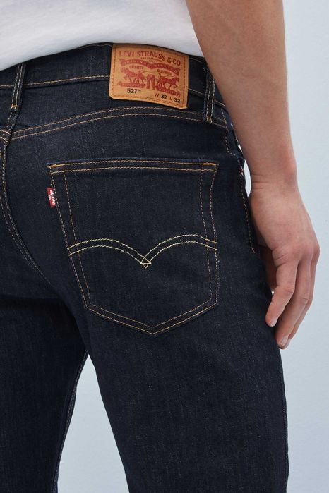Blugi Levi's 527™ Slim Bootcut,bleumarin,noi