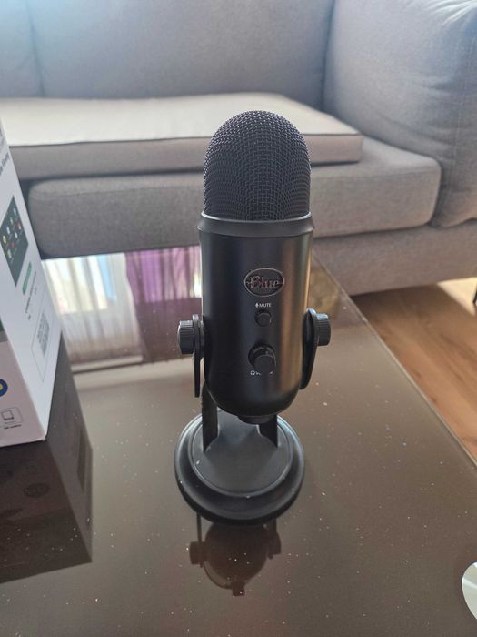 Microfon blue yeti (microfon studio, profesional)