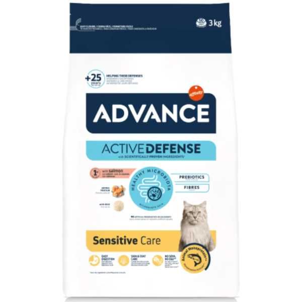 Храна за Котки в Зряла възраст над 1 година - Сьомга - 3/10кг - Advance