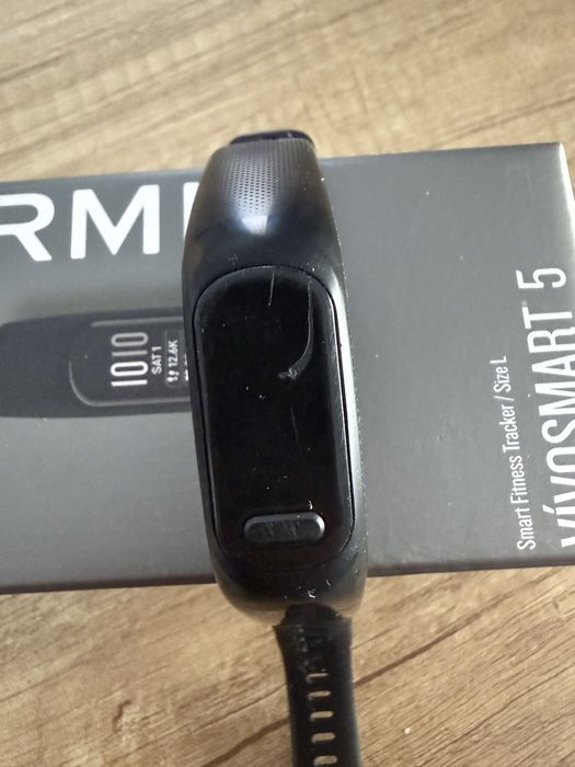 Brățară fitness Garmin Vivosmart 5 (Mărimea L) - Cutie inclusă