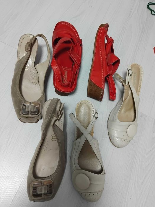 Сандали естествена кожа, стелка 25,5 см-от 15лв до 35лв