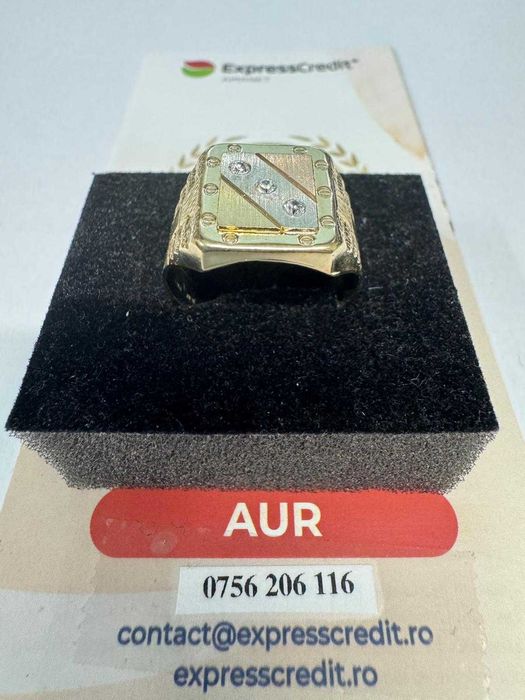 Inel din aur 14k (69612.1/ 10 Pacurari 1) Garantie 2ani!