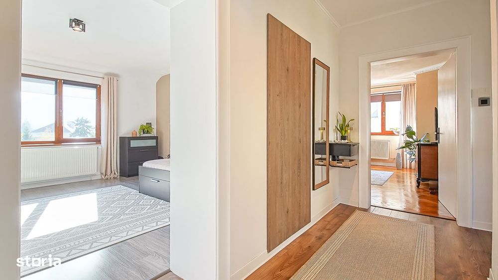 Apartament cu curte | 130 + teren 300 mp | Vedere panoramică Tâmpa