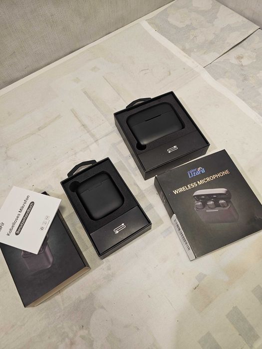 Microfoane wireless IOS Android Lavaliera wireless Bluetooth TIKTOK