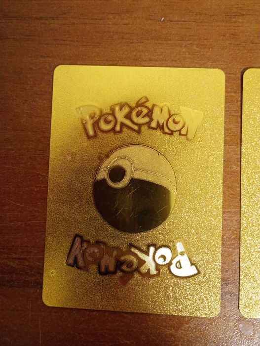 Pokémon Gold Foil cards
