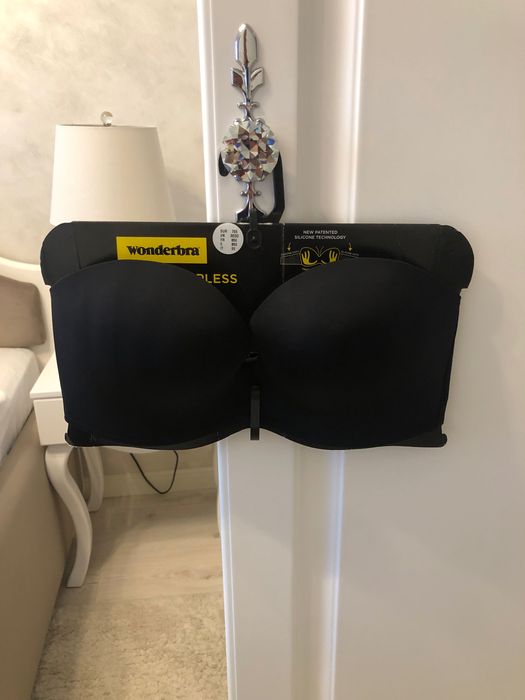 Sutien Wonderbra Ultimate Strapless bardot Double Push-Up, fără balene