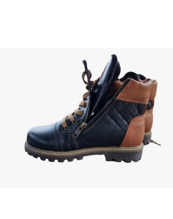 Осенние ботинки кожаные детские