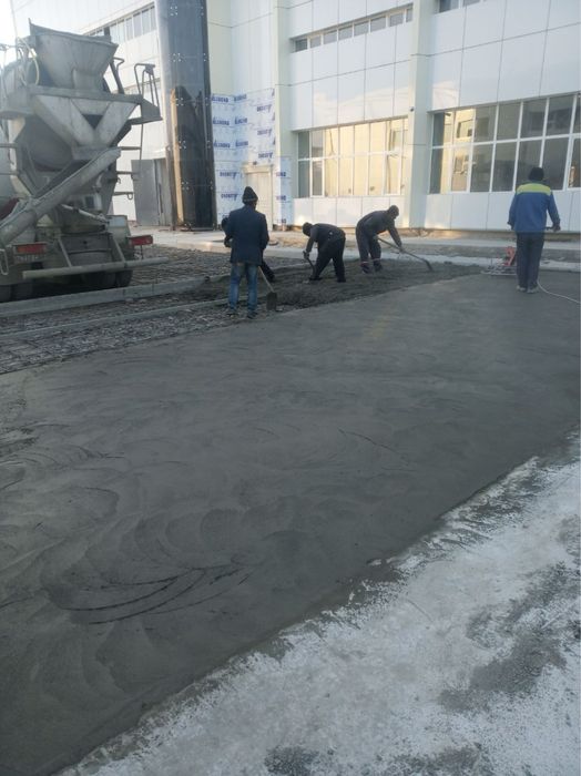 BETON ISHLARI | Стяжка бетона
