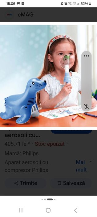 Aparat aerosoli Philips