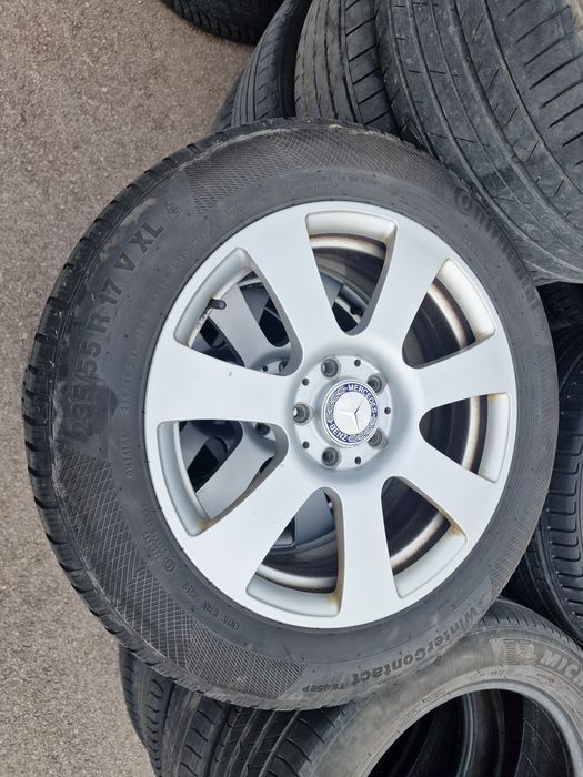 Гуми с Джанти за Mercedes S class w221 235/55 R17 Continental 2018