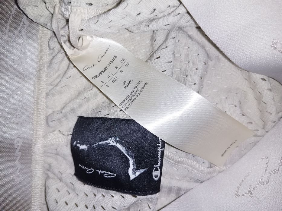 Rick Owens x Champion shorts S