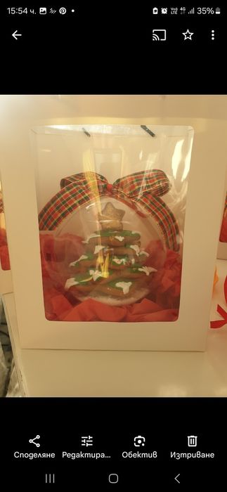 Коледна медена елхичка