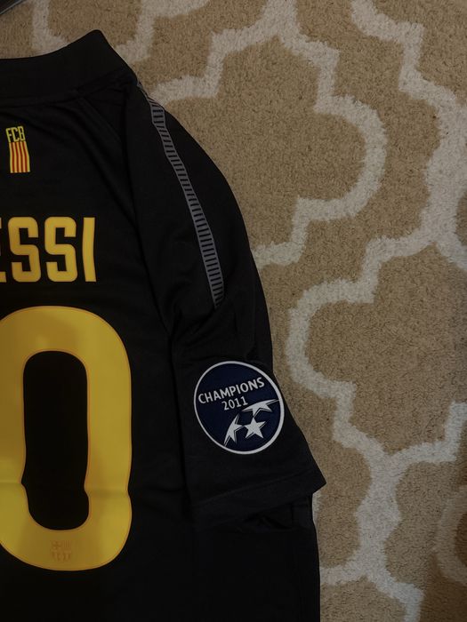 Tricou Messi Barcelona Away UCL 2011/12