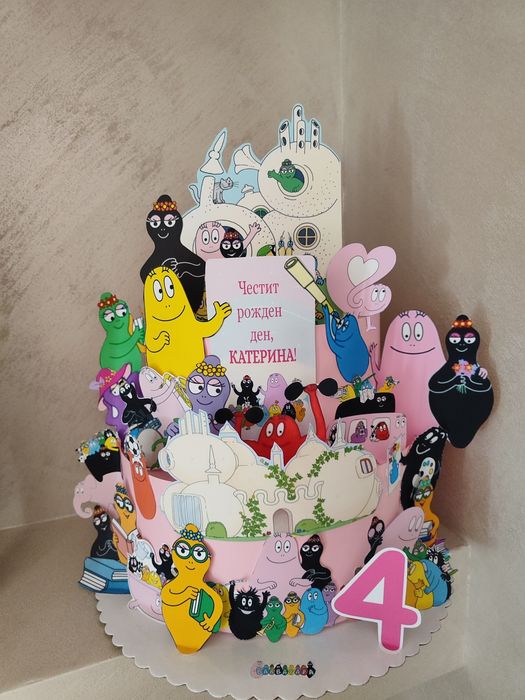 Бутафорна торта на 4 етажа