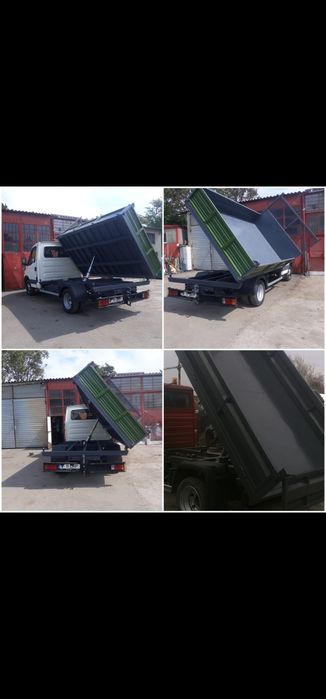 Confecții metalice bene noi basculabile pe trei părți iveco ford Isuzu