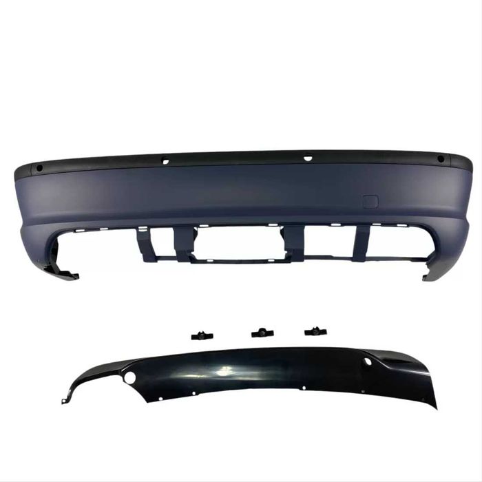 М Задна броня за BMW E46 седан – M-Tech, с отвори, бмв е46 мтех