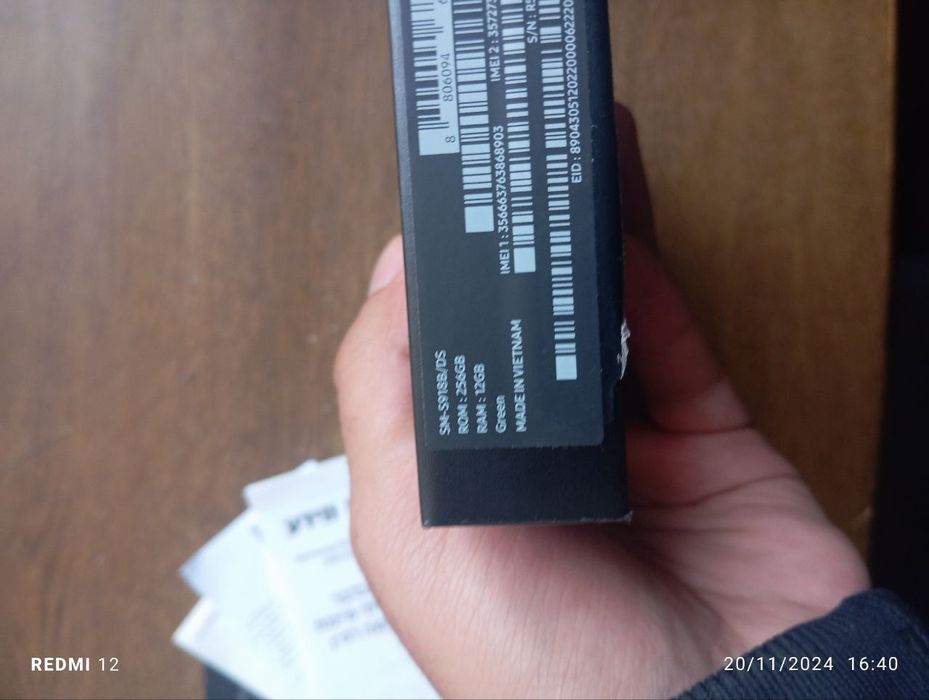 S23 Ultra 12/256GB Vietnam 2sim kartalik