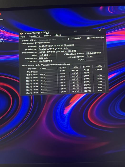 Kit Ryzen 5 4500 + Asus A320M + SSD M.2 250GB + HDD 500GB (Fără RAM)